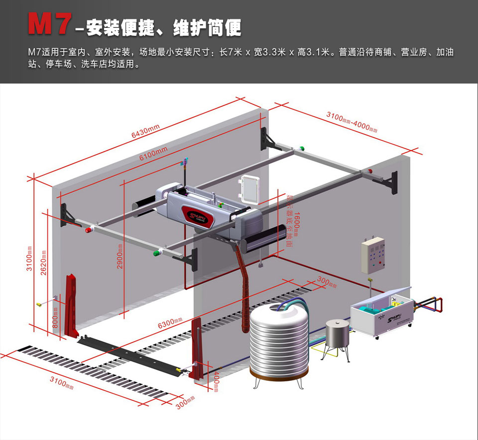 全自动洗车机